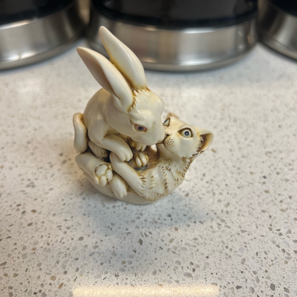 Adam Binder Numbered Cat & Bunny Figure #381/400